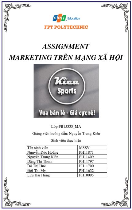 ASM Marketing Mạng Xã Hội Vua Bán Lẻ