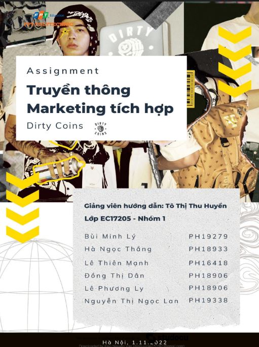 ASM Xây Dựng Chiến Lược Marketing Tích Hợp Cho Dirty Coin