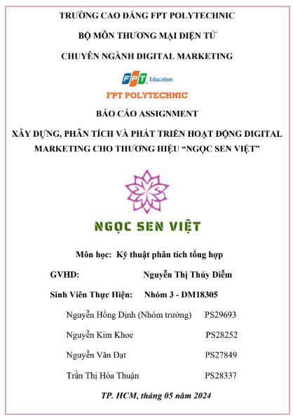 Kỹ Thuật Phân Tích Tổng Hợp Ngọc Sen Việt