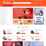 Website Mẫu Sàn TMDT Shopee | Website WordPress